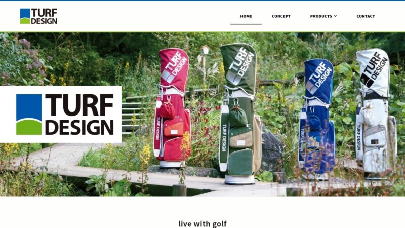 TURF DESIGN WEBサイト